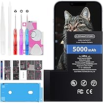 iPhone13pro 256GB バッテリー83% Amazon | ElephantStory For iPhone 13 Pro バッテリー 5000mAh